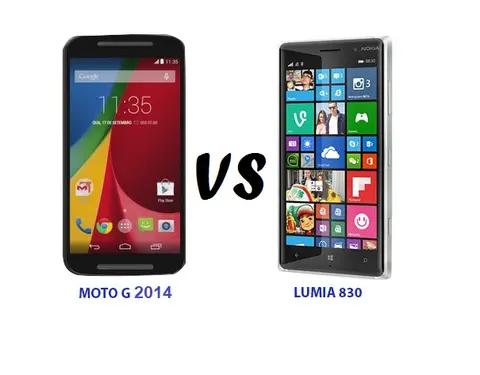 Nên mua Nokia Lumia 830 hay Moto G 2014?