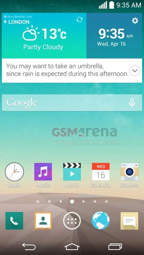 LG G3 dùng giao diện Optimus IU