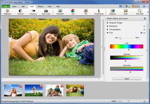 PhotoPad Photo Editor – Phần mềm quản lý ảnh tuyệt vời dành cho máy tính