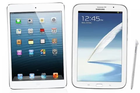 So sánh Galaxy Note 8.0 và iPad Mini Retina