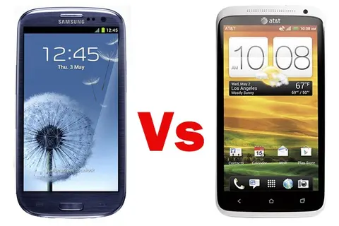 So sánh Samsung galaxy s3 vs HTC One X