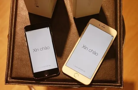 Bộ đôi iPhone 6 và iPhone 6 Plus đã có mặt tại Việt Nam