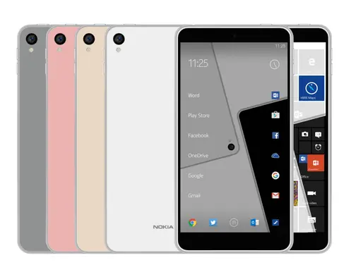 Nokia C1: điện thoại chạy Android lẫn Windows 10 Mobile