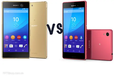 Điều gì làm nên sự khác biệt giữa Sony Xperia M5 và Sony Xperia M4 Aqua