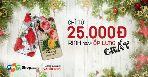 Sở hữu ốp lưng chỉ với giá từ 25 ngàn đồng tại FPT Shop