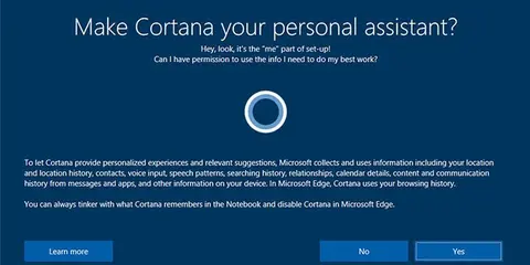 Trong tương lai, người dùng có thể cài win bằng Cortana
