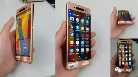 Xuất hiện smartphone Xperia mới màu vàng hồng