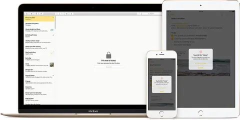 Hướng dẫn tạo mật khẩu cho ghi chú trên máy Mac