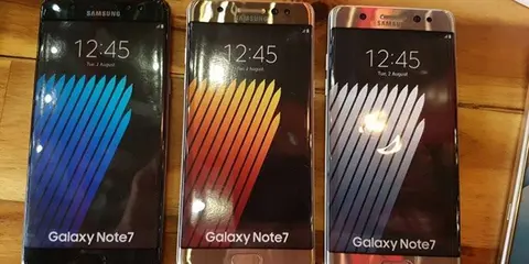Trên tay Samsung Galaxy Note 7 đầu tiên trên thế giới tại Việt Nam