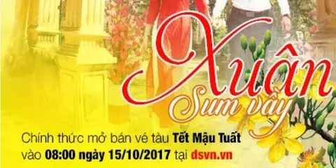 Hướng dẫn mua vé tàu TẾT 2018 qua mạng Internet nhanh chóng, an toàn!!