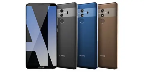 Hình ảnh chính thức Huawei Mate 10 Pro: Màn hình viền mỏng, camera kép Leica khẩu độ f/1.6