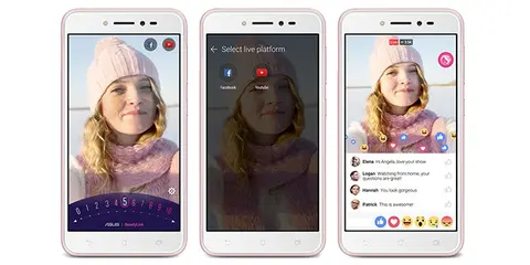 Camera trước của "smartphone siêu tự sướng" Asus ZenFone Live có gì đặc biệt?