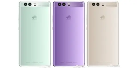 Xuất hiện Huawei P10 phiên bản màu tím và xanh lá