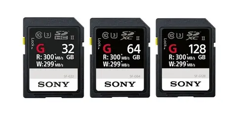 Sony công bố thẻ SD nhanh nhất thế giới: Ghi 299MB/s, đọc 300MB/s