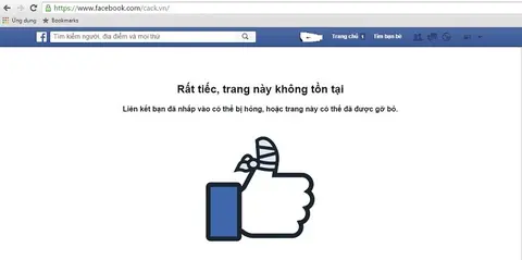 Hàng loạt trang Facebook lớn tại Việt Nam bỗng dưng biến mất