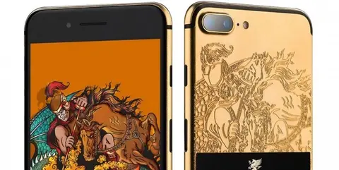iPhone 7 Plus phủ vàng nguyên chất, giá 99 triệu đồng bán ra tại Việt Nam