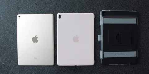 So sánh kích thước của iPad Pro 10.5 inch với iPad 9.7 inch qua case bảo vệ được rò rỉ