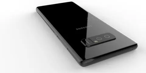 Galaxy Note 8 bất ngờ xuất hiện thực tế với thiết kế khá lạ