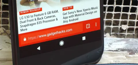 Hướng dẫn chuyển thanh Address Bar của Chrome trên Android xuống phía dưới màn hình