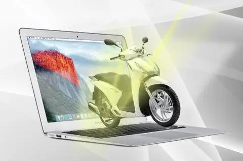 Đến FPT Shop mua MacBook Air - Lái xe SH về nhà