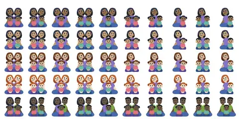 Facebook bổ sung thêm 125 biểu tượng Emoji mới, tập trung chủ đề gia đình