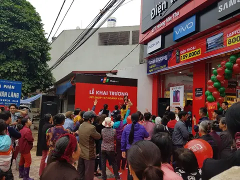Giảm đến 2 triệu cho iPhone chính hãng mừng khai trương FPT Shop 177 Hoàng Văn Thụ, Lạng Sơn
