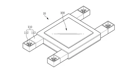 Samsung nhận bằng sáng chế về chiếc drone tích hợp màn hình lớn