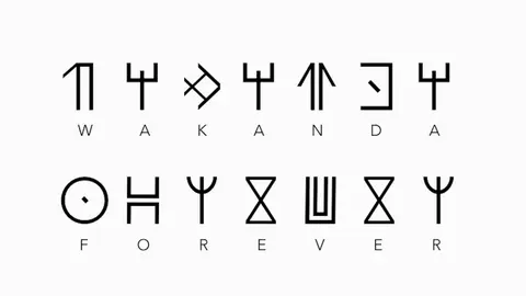 Tải ngay bộ font chữ Wakanda, lấy cảm hứng từ bộ phim "Báo đen"