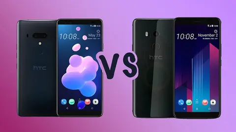 So sánh HTC U12+ và HTC U11+: bước đột phá giữa hai thế hệ