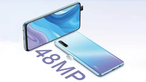 Huawei Y9s với cảm biến vân tay cạnh bên sắp trình làng