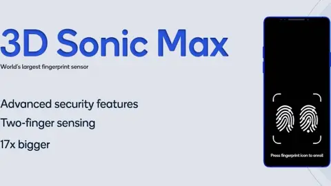 Qualcomm công bố cảm biến vân tay siêu âm thế hệ thứ hai, có thể đọc được hai ngón tay cùng lúc