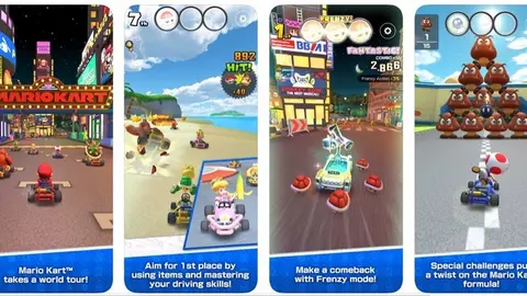 Mời bạn chơi thử tựa game đua xe Mario Kart Tour
