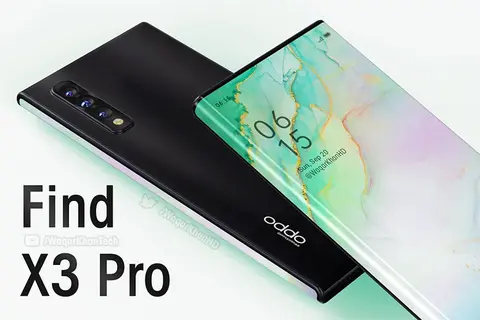 Mời chiêm ngưỡng concept OPPO Find X3 Pro với màn hình cong ấn tượng