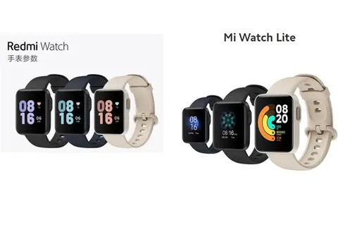 So sánh Xiaomi Mi Watch Lite và Redmi Watch: Sự khác biệt là gì?