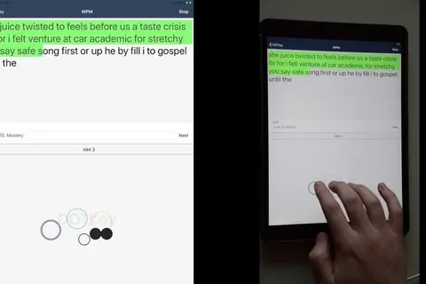 Miễn phí ứng dụng gõ phím không cần nhìn màn hình