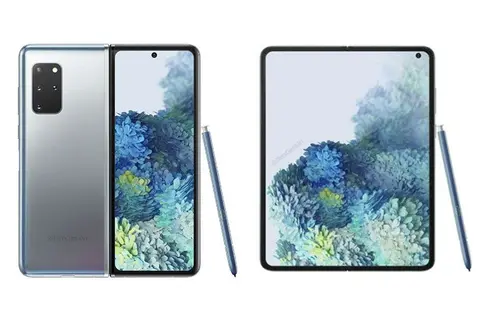 Đây chính là kích cỡ hai màn hình của Samsung Galaxy Fold 2?