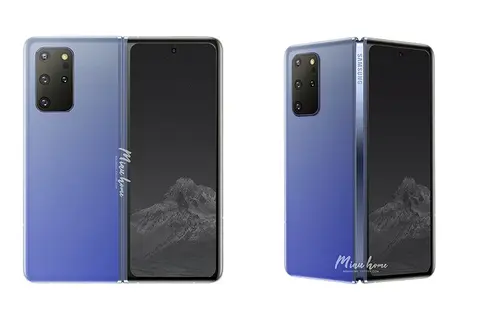Thiết kế Samsung Galaxy Fold 2 lộ diện rõ nét trong hình ảnh render mới nhất