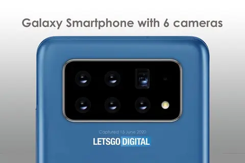 Samsung đang phát triển smartphone có tới 6 camera sau