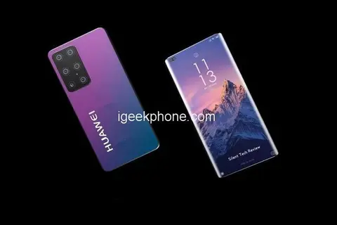 Ngắm nhìn thiết kế Huawei P50 Pro với 6 camera và màn hình thác nước
