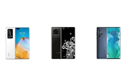 So sánh cấu hình Huawei P40 Pro+ với Samsung Galaxy S20 Ultra và Motorola Edge+
