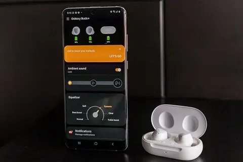Ứng dụng Galaxy Wear cập nhật thêm widget mới cho Samsung Galaxy Buds và Buds+