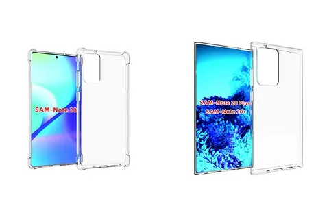Thiết kế Samsung Galaxy Note 20 và Note 20+ được xác nhận qua ốp lưng bảo vệ