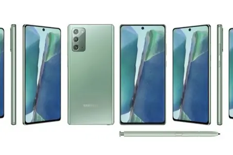 Samsung Galaxy Note 20 màu xanh huyền bí bất ngờ lộ diện