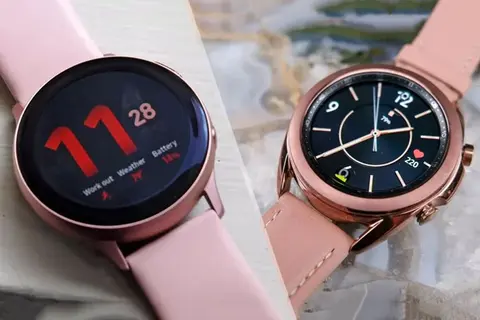 So sánh Samsung Galaxy Watch 3 và Galaxy Watch Active 2: Sự lột xác về thiết kế