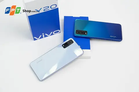 FPT Shop giảm ngay 300.000 đồng khi chọn mua Vivo Y20 phiên bản 4GB - 64GB