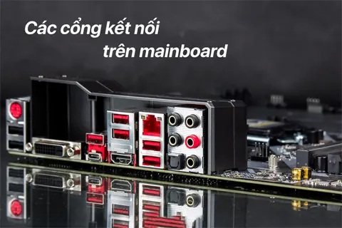 Các cổng kết nối trên mainboard đầy đủ, chi tiết bạn nên biết