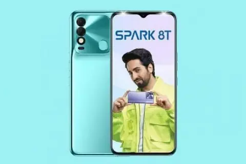 Tecno Spark 8T ra mắt với camera 50MP, sử dụng vi xử lý Helio G35
