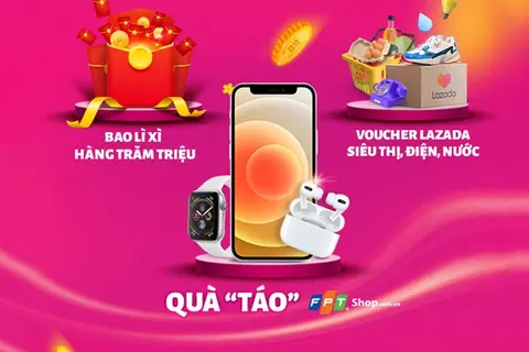 Hướng dẫn chơi Lắc Xì MoMo 2021, nhận iPhone, Apple Watch chính hãng FPT Shop