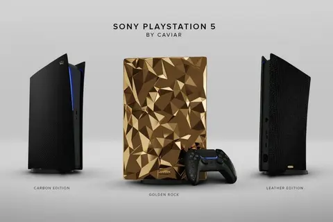 Caviar giới thiệu Sony Playstation 5 Golden Rock với trị giá 499.000USD