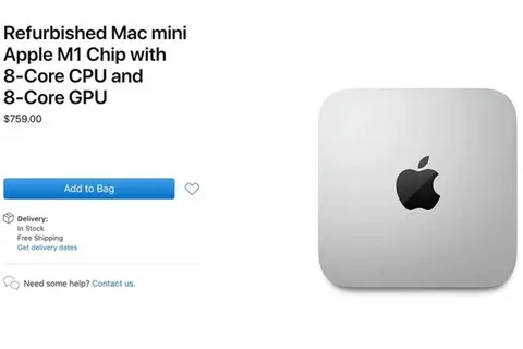 Apple bắt đầu bán Mac mini M1 refurbished dùng CPU M1